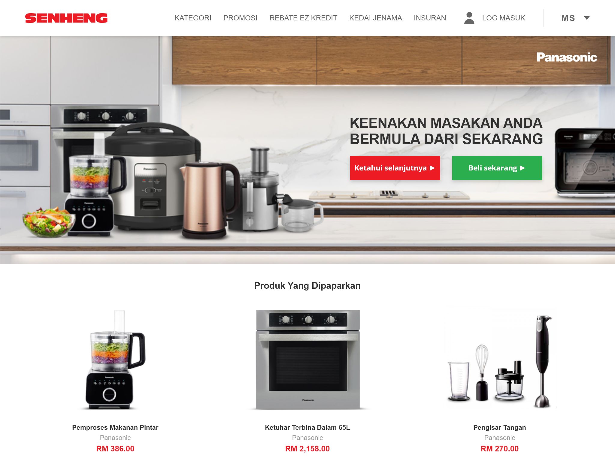 Cooking, Panasonic, Malay